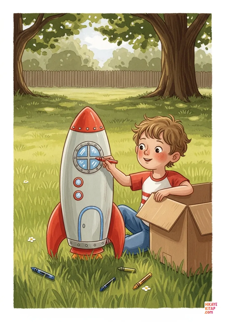 Ay Işığında Küçük Astronot 1 görseli