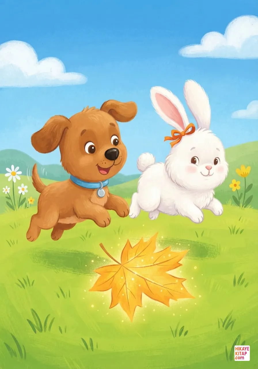 Minik Köpek ve Sarı Yaprak Sayfa 2 görseli