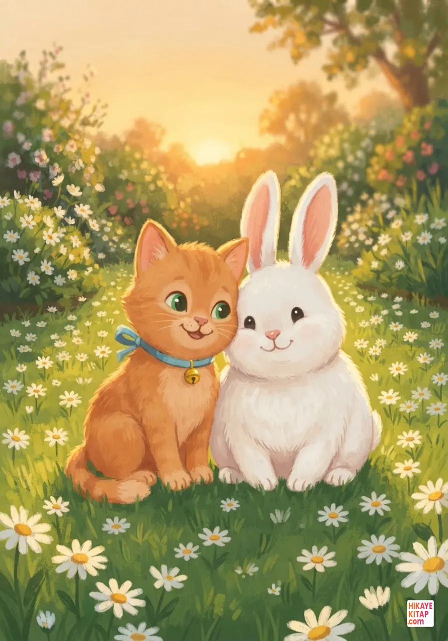 Minik Kedi ve Mavi Kelebek Sayfa 10 görseli