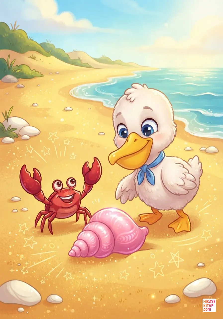 Minik Pelikan ve Pembe Deniz Kabuğu Sayfa 4 görseli