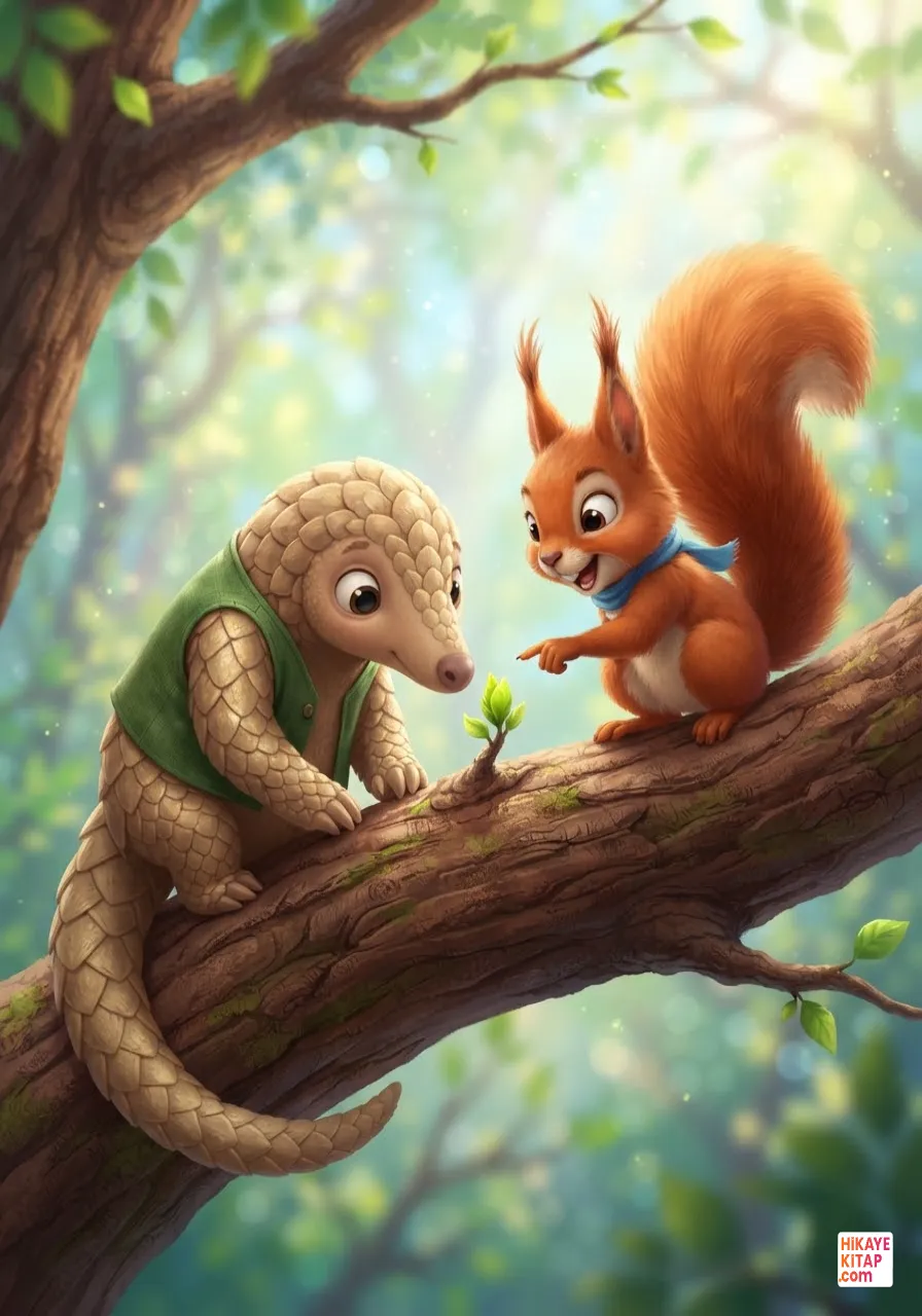 Minik Pangolin ve Yaprak Takvimi Sayfa 10 görseli