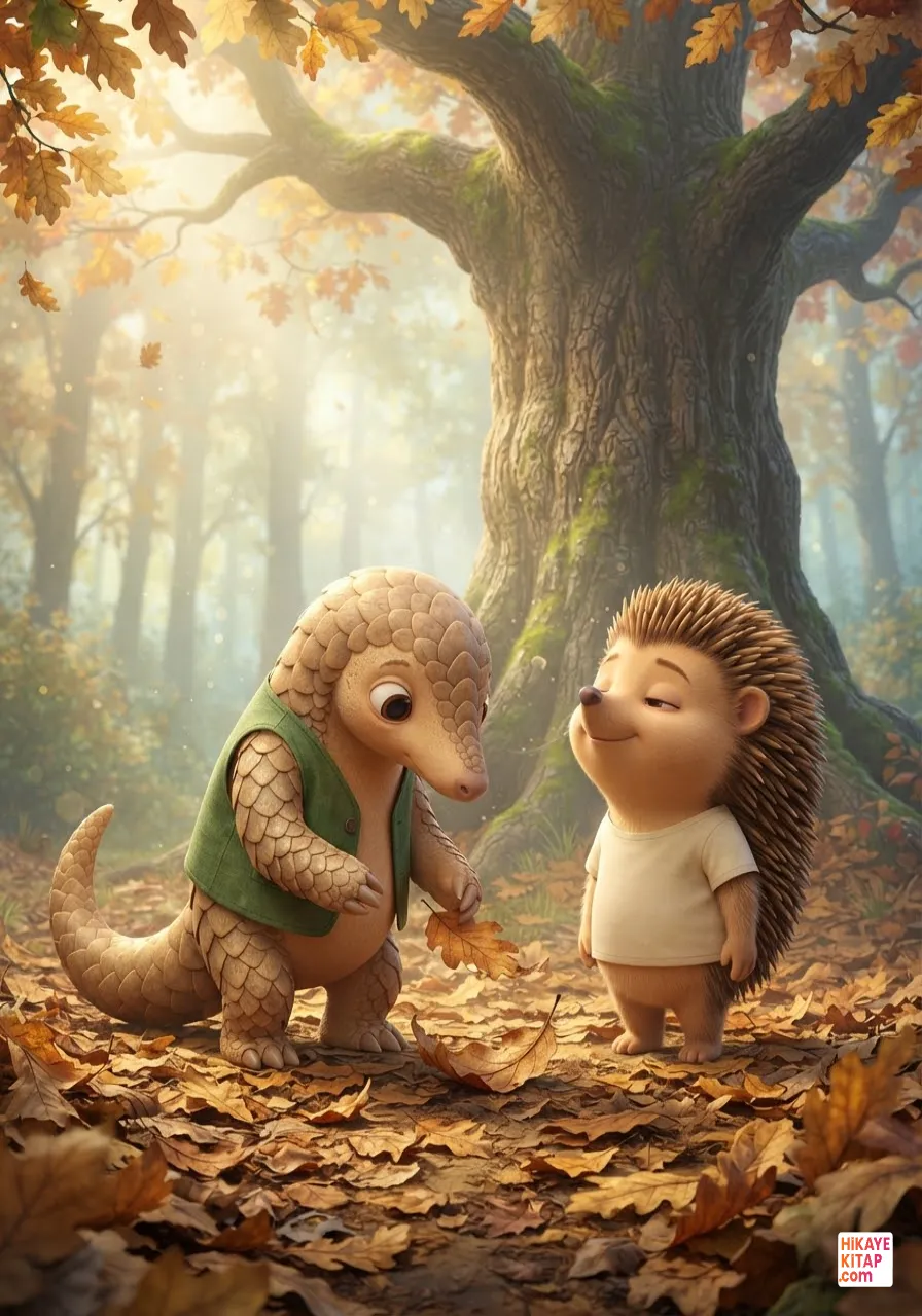 Minik Pangolin ve Yaprak Takvimi Sayfa 6 görseli